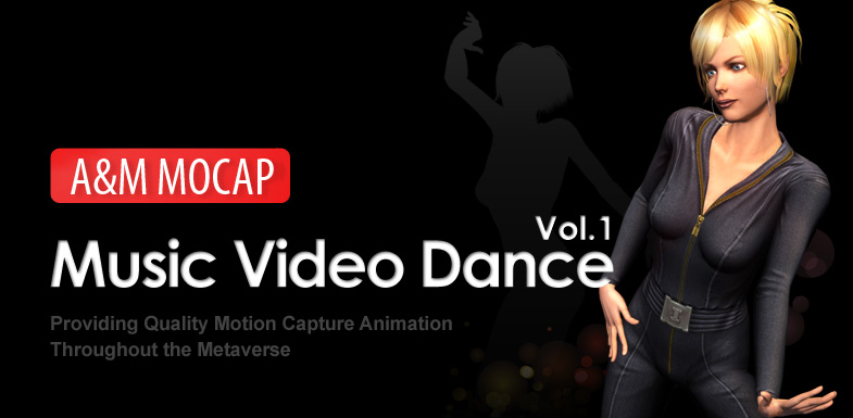 A&M Mocap Motion Series - Music Video Dance Vol.1
