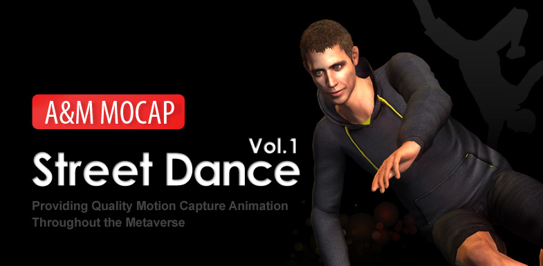 A&M Mocap Motion Series - Street Dance Vol.1