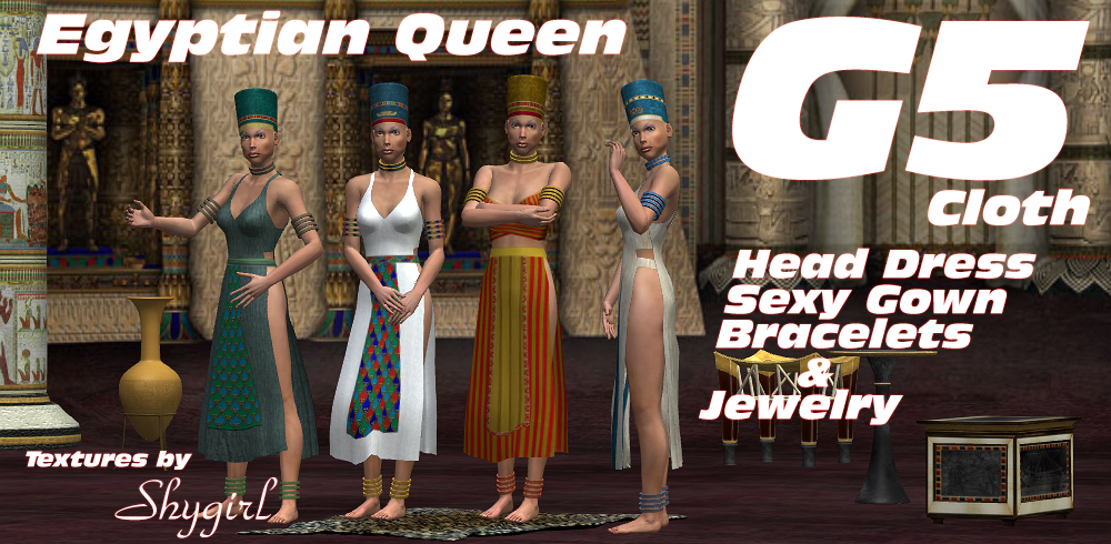G5 Cloth Egyptian Queen Cleopatra