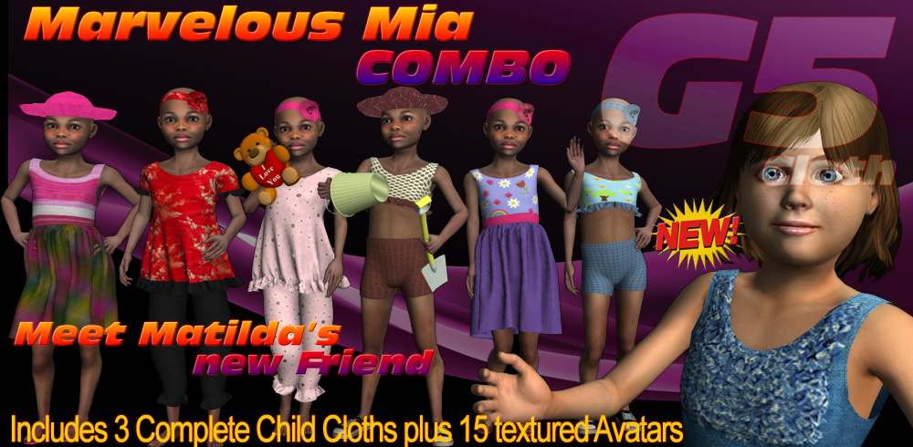 G5 Cloth Marvelous Mia COMBO