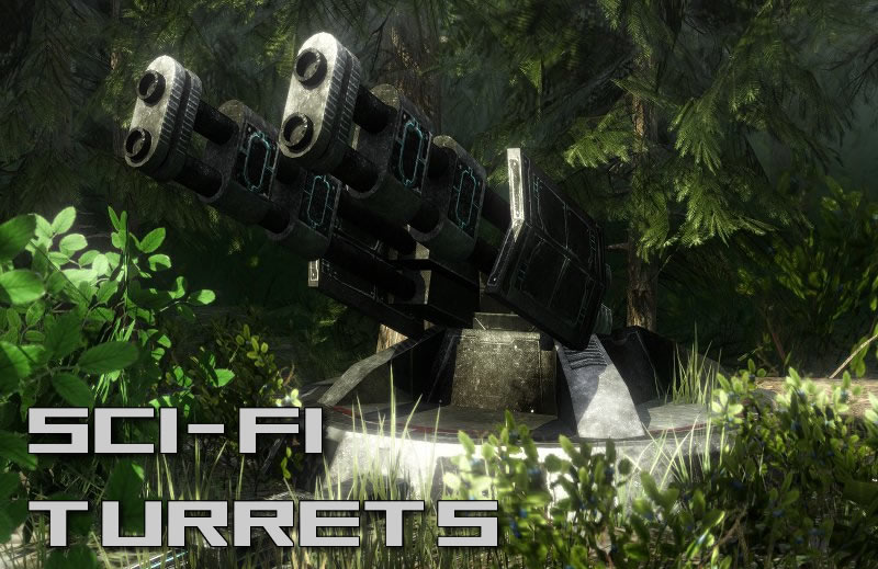 Sci-Fi Turrets