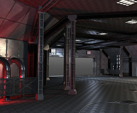 Sci Fi Corridors 2 - iClone/Stage - Reallusion Content Store
