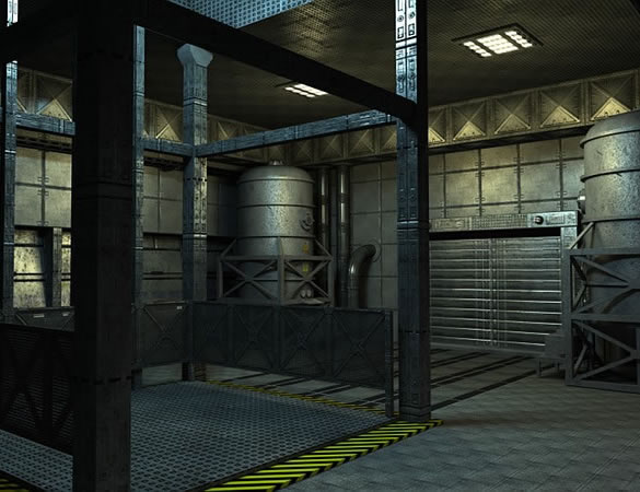 Sci Fi Corridors 2 - iClone/Stage - Reallusion Content Store