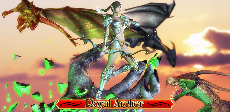 3dFoin Royal Archer