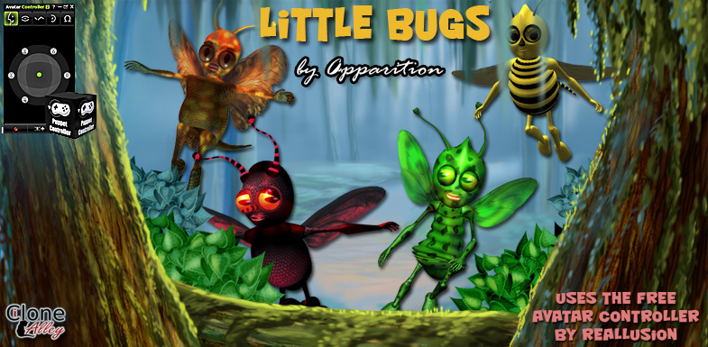 Alley/Apparition Little Bugs