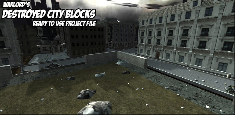 Destroyed City Blocks