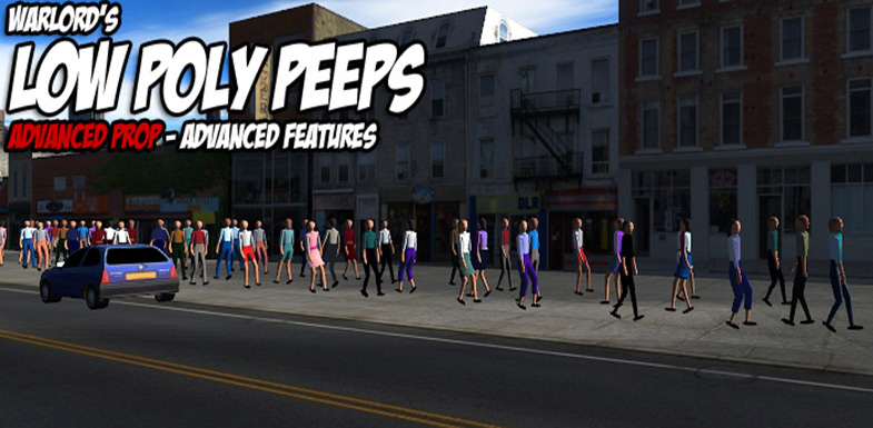 Sidewalk Crowd Advanced