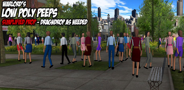 Crowd Wander Simplified