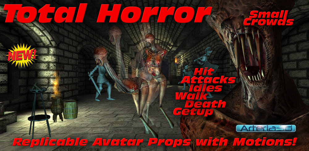 Small Crowds Total Horror Creature