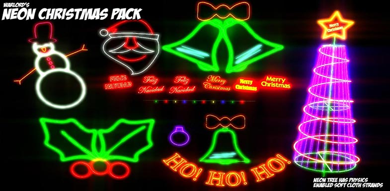 Christmas Neon Pack