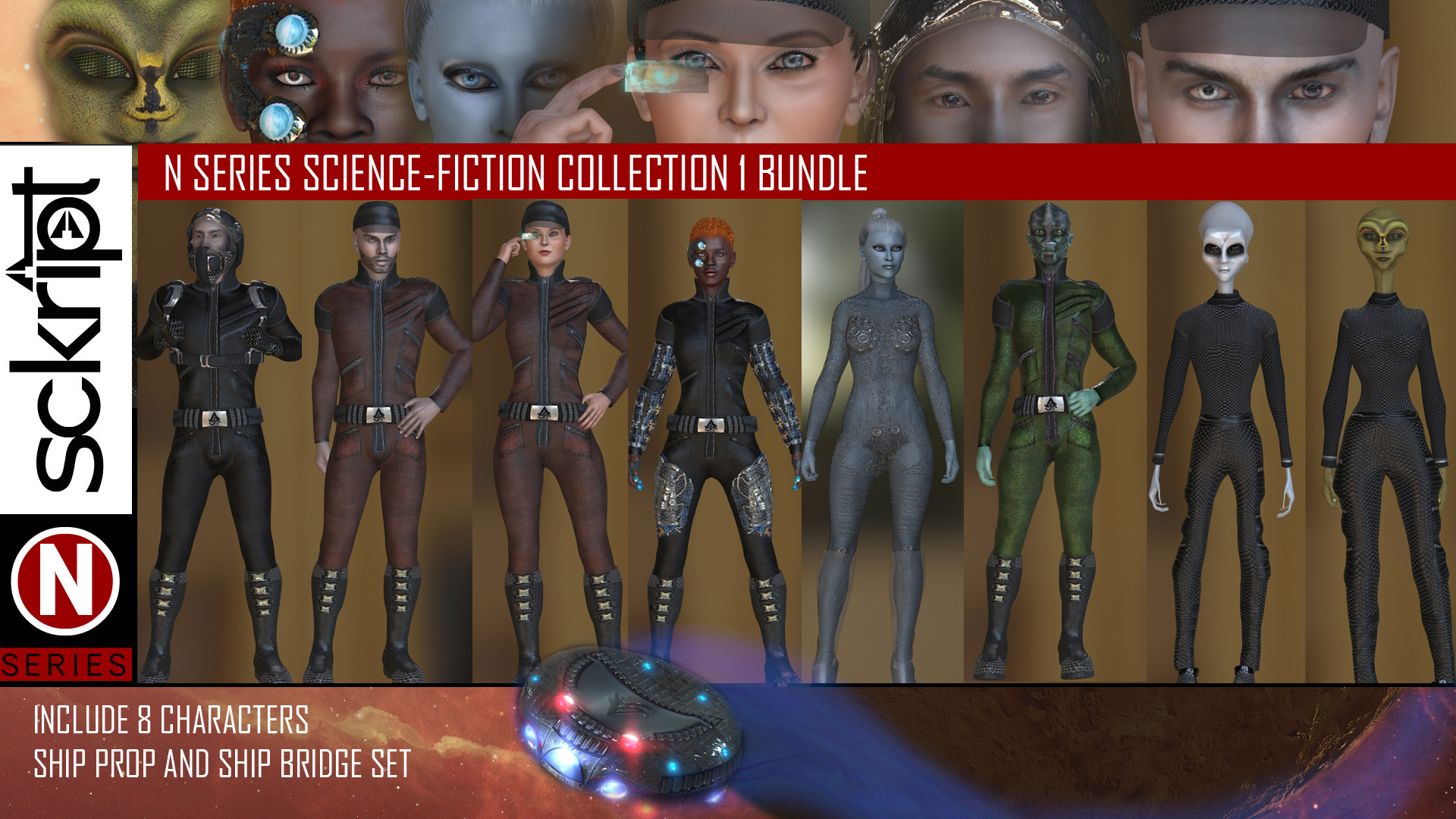 Sckript N Series Sci-fi Bundle