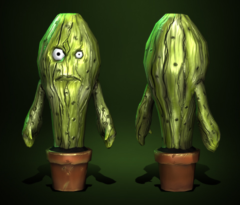 Cactus Monster - iClone/Actor - Reallusion Content Store