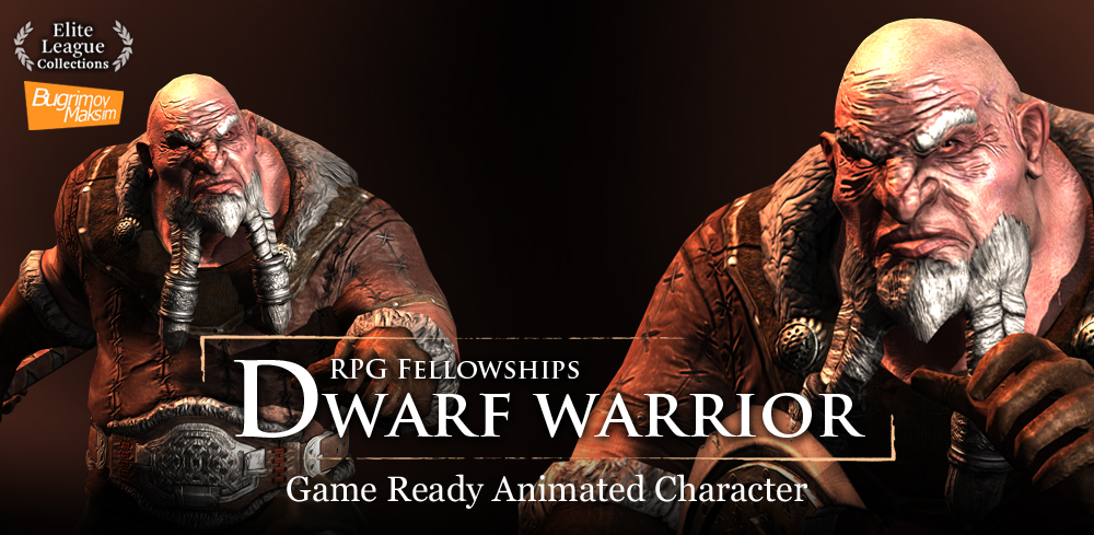 Dwarf Warrior - iClone/Actor - Reallusion Content Store