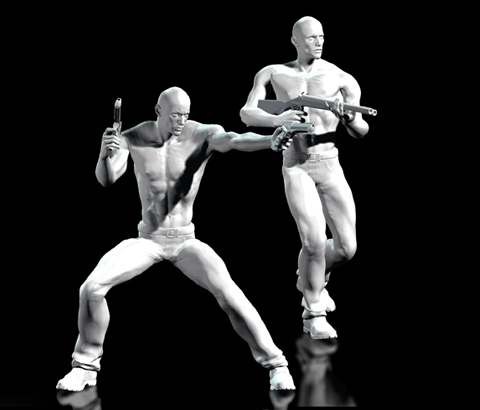 RPG Fighting Animations SHOOTING - iClone/Motion - Reallusion Content Store