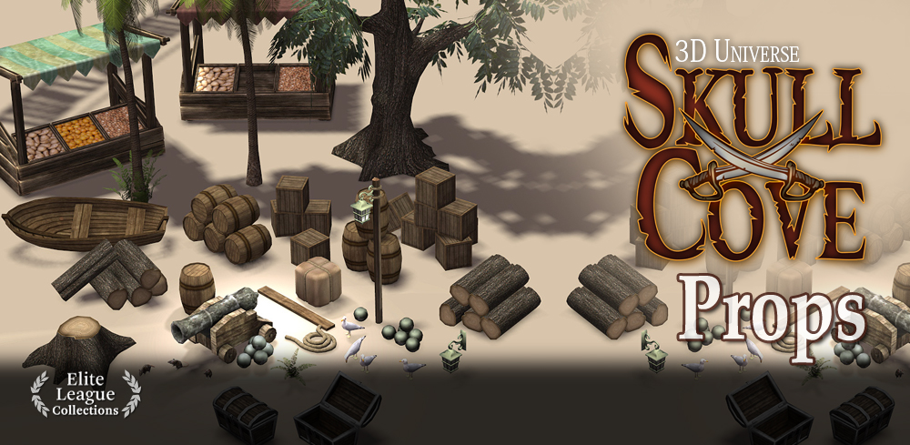 Skull Cove Island Props