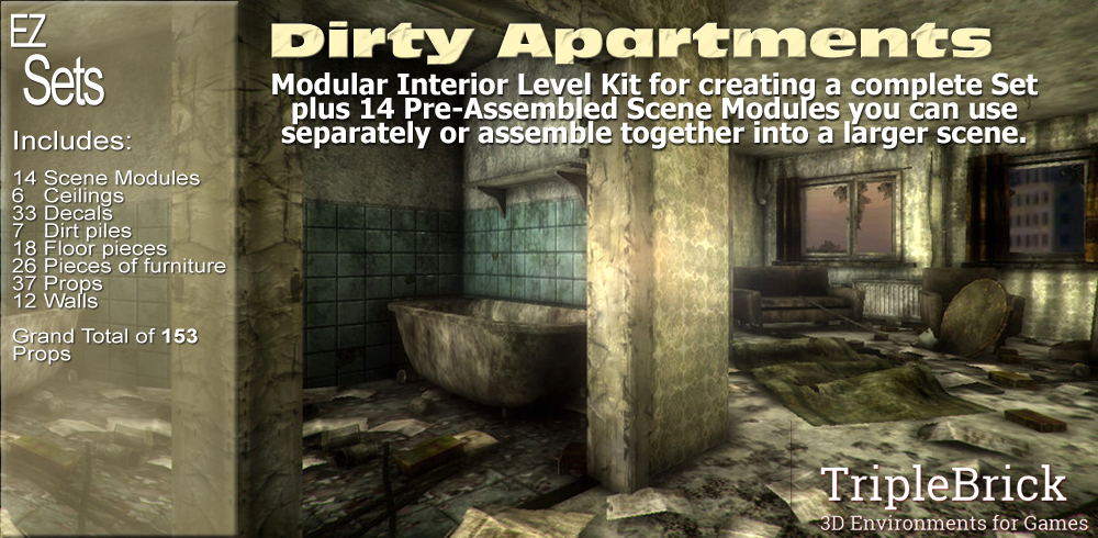 EZ Sets Dirty Apartments