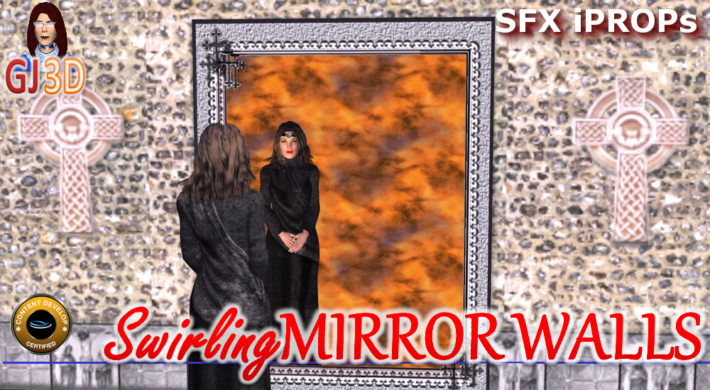 Swirling MIRROR Walls