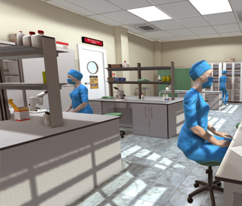 Hospital Laboratory - iClone/Stage - Reallusion Content Store