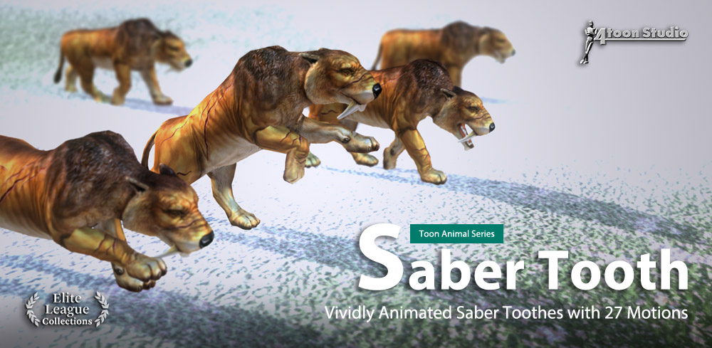 Cartoon Saber Tooth