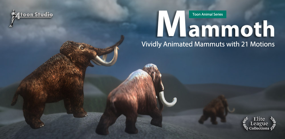Cartoon Mammoth