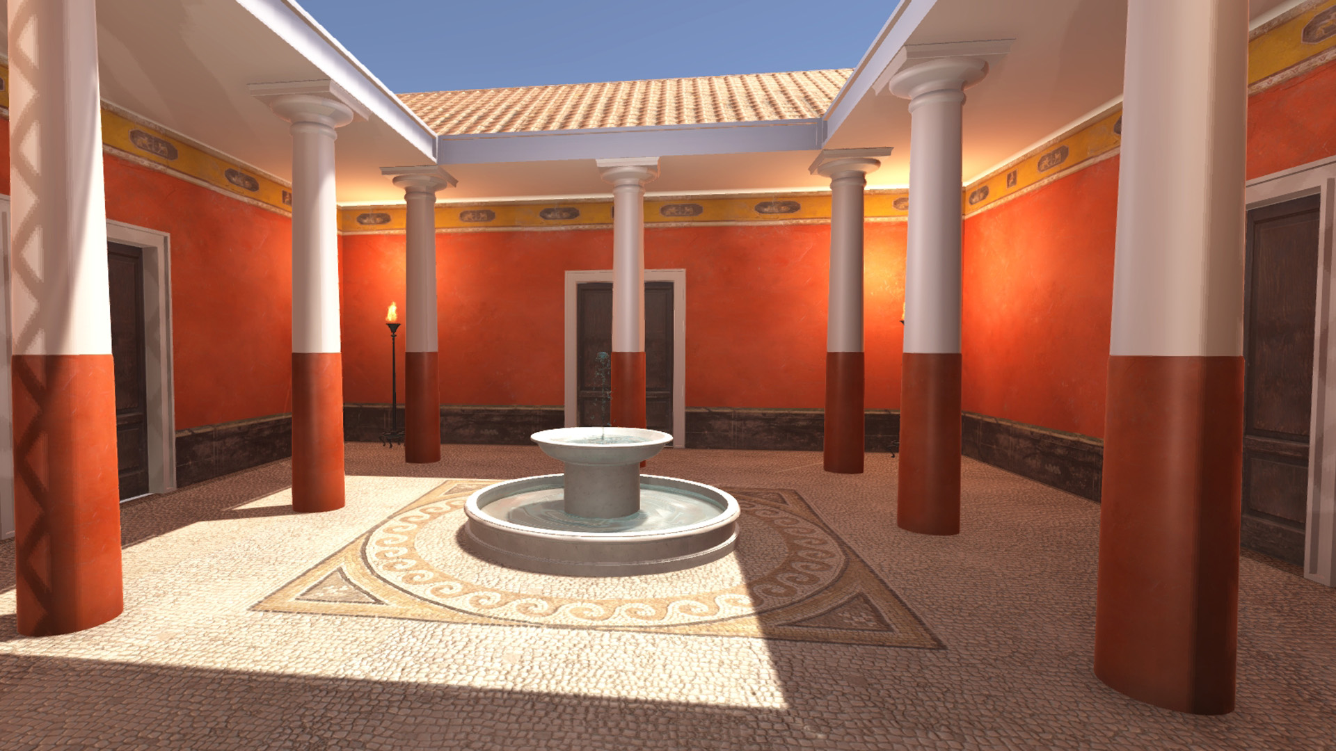 Roman Villa Interior