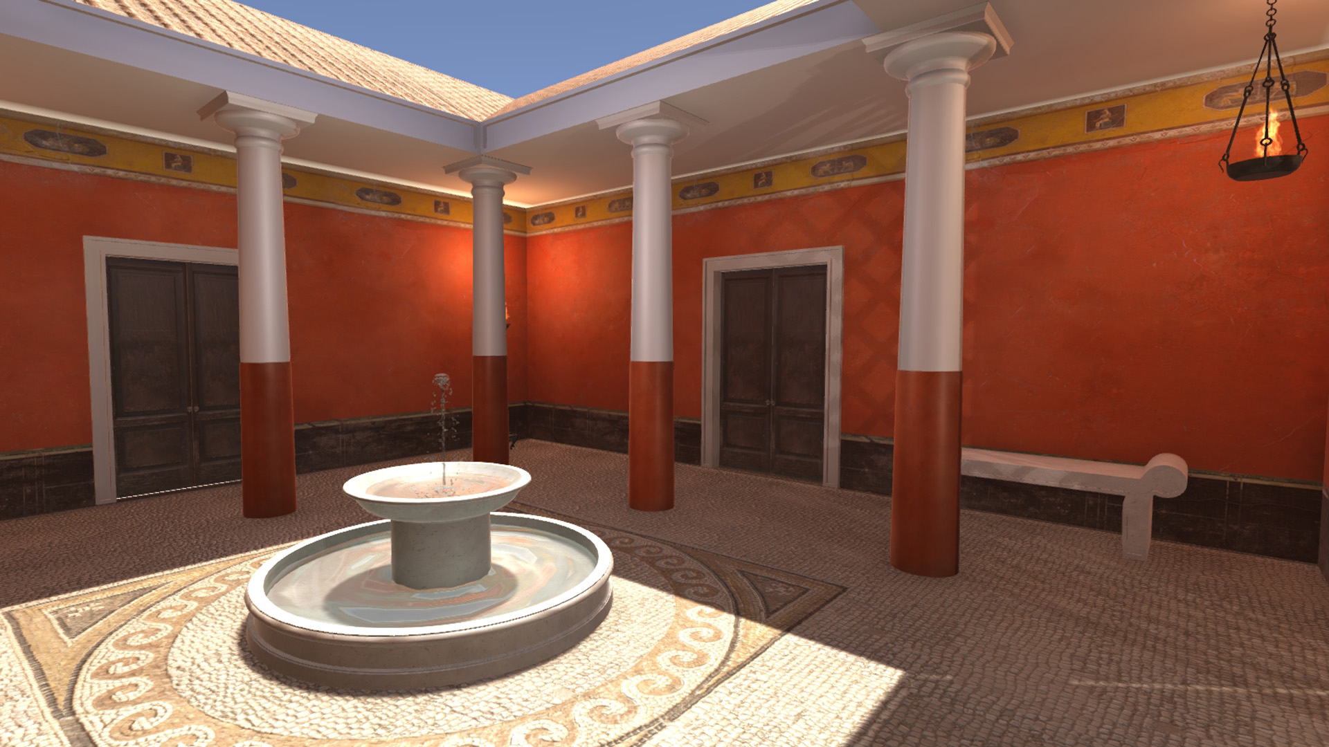 Roman Villa Interior - iClone/Stage - Reallusion Content Store