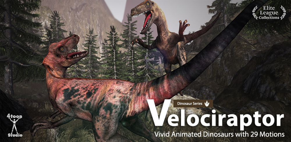 Dinosaur Series-Velociraptor