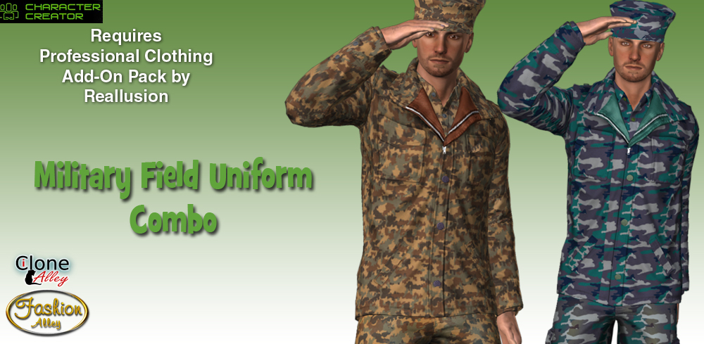 Field Uniform Military Combo