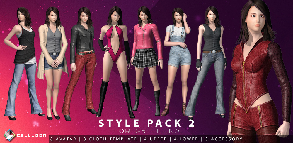 STYLE PACK 2 for G5 Elena