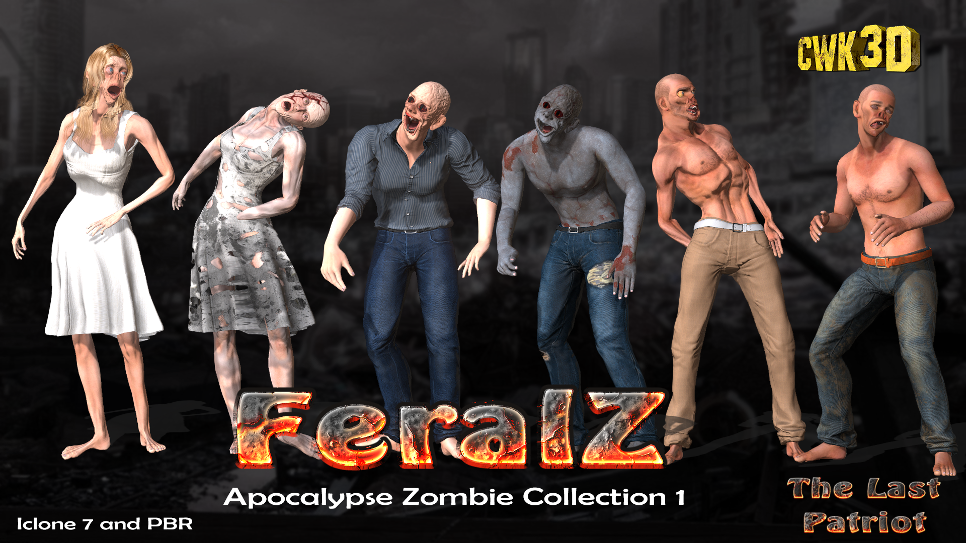 FeralZ Apocalypse Zombie Collection 1