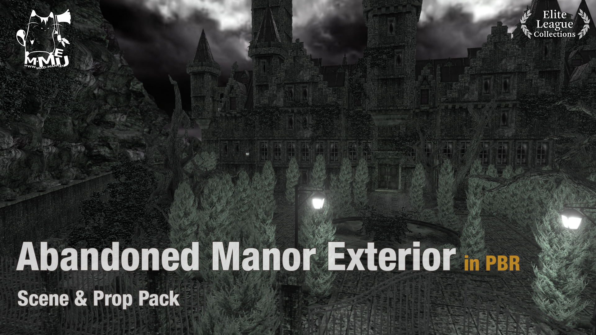Abandoned Manor Exterior