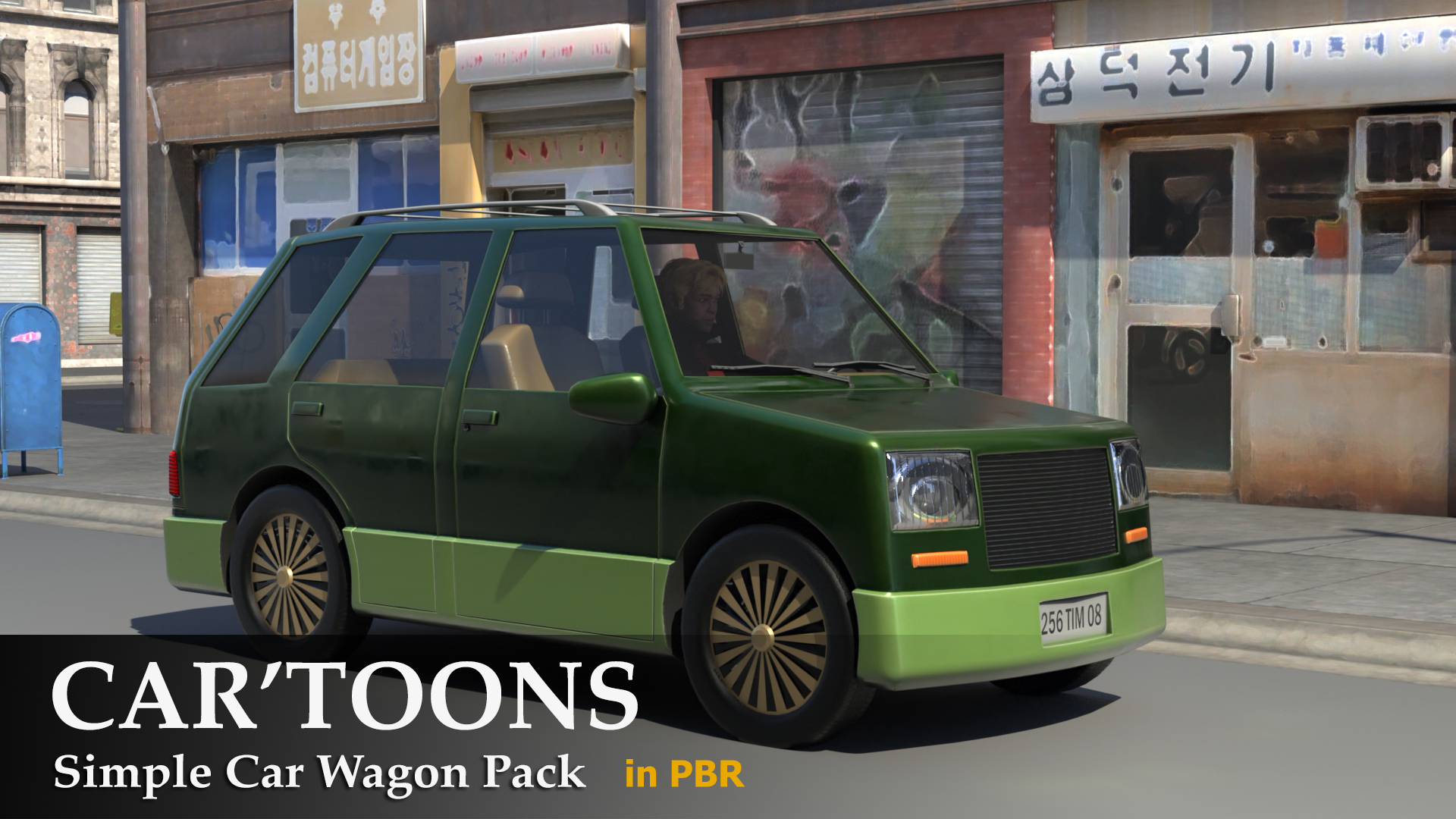 Car'Toons : Basic Car Wagon