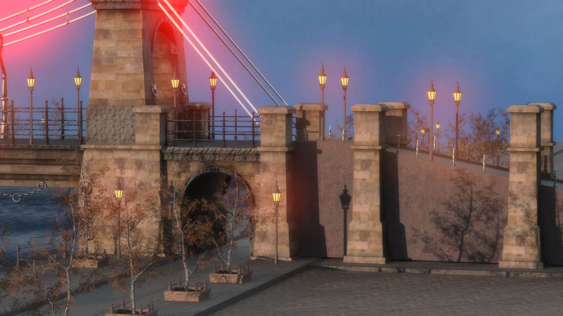 Gate Bridge - iClone/Scenes & Props - Reallusion Content Store