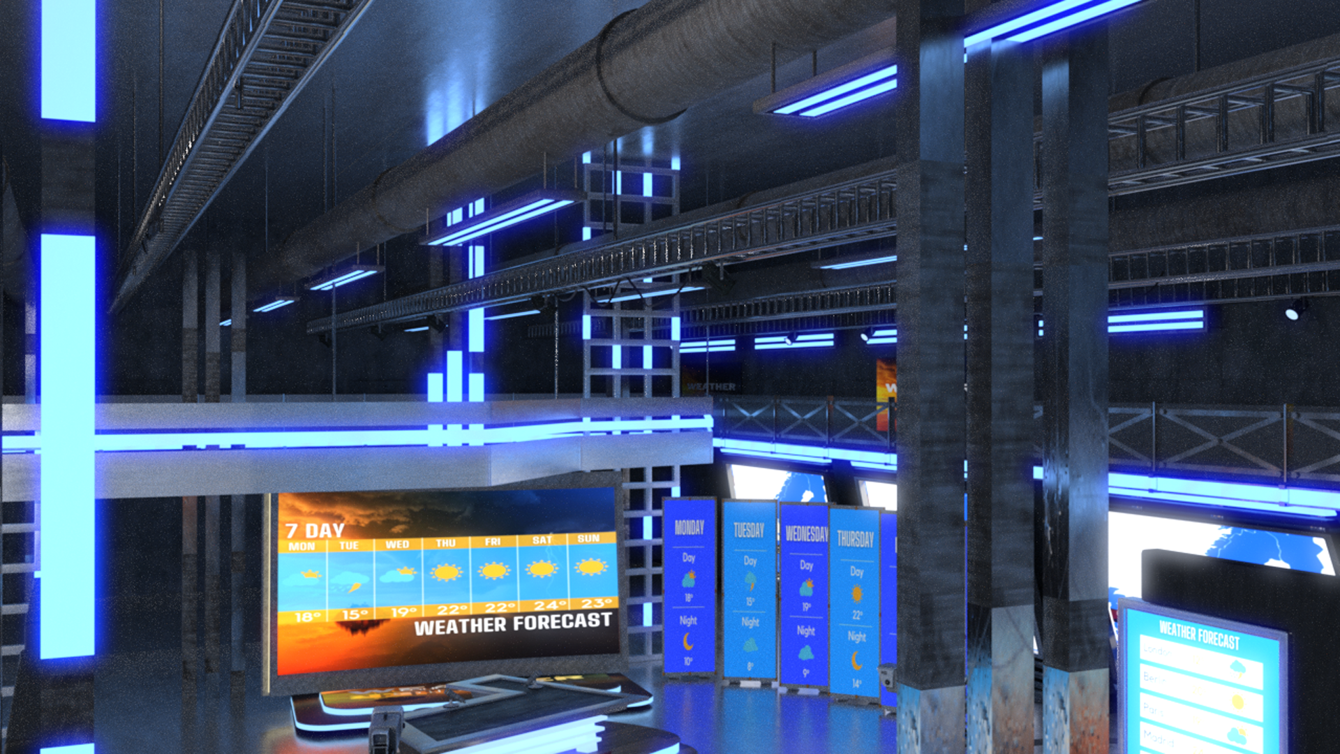 Empty Weatherstudio Weather Studio - iClone/Scenes & Props - Reallusion Content Store