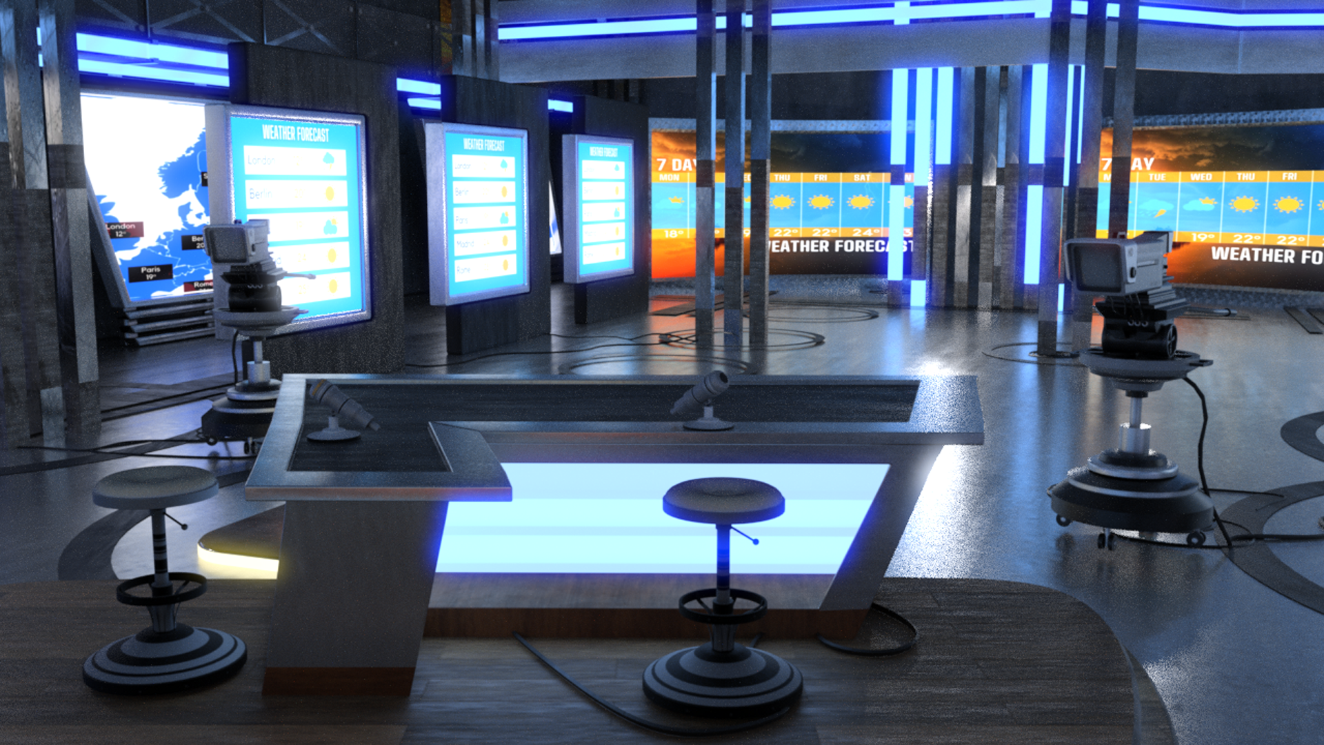 Empty Weatherstudio Weather Studio - iClone/Scenes & Props - Reallusion Content Store