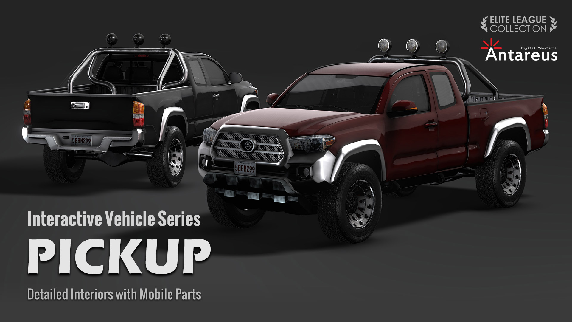 Interactive Vehicles Series - PickUp