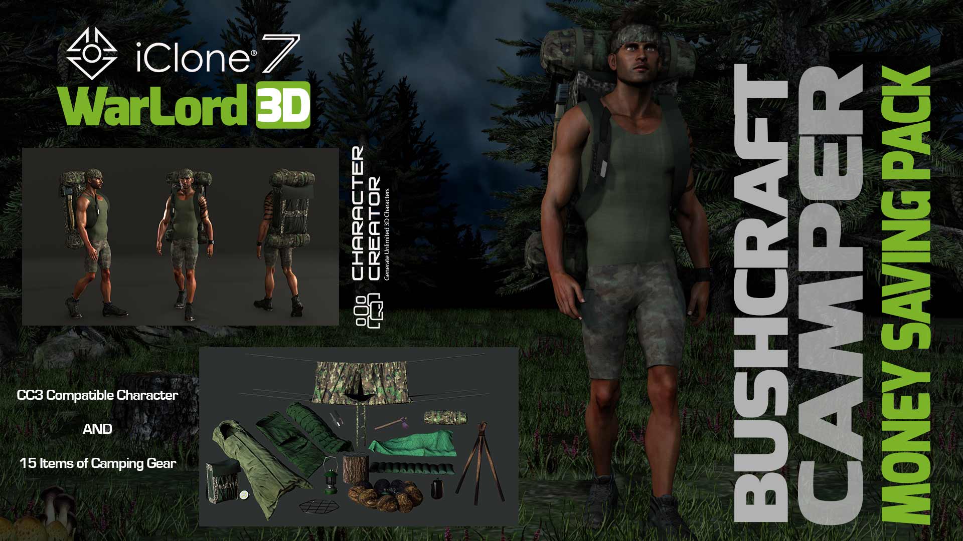 Bushcraft Camper Pack