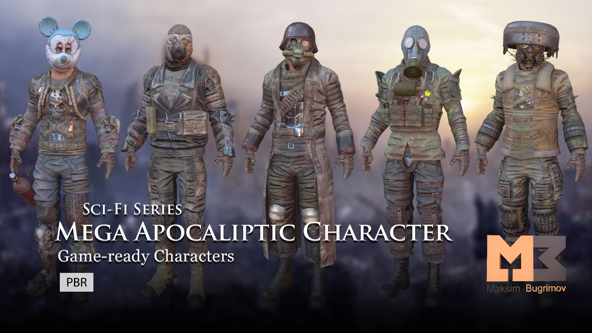MEGA Posapocalyptic Characters
