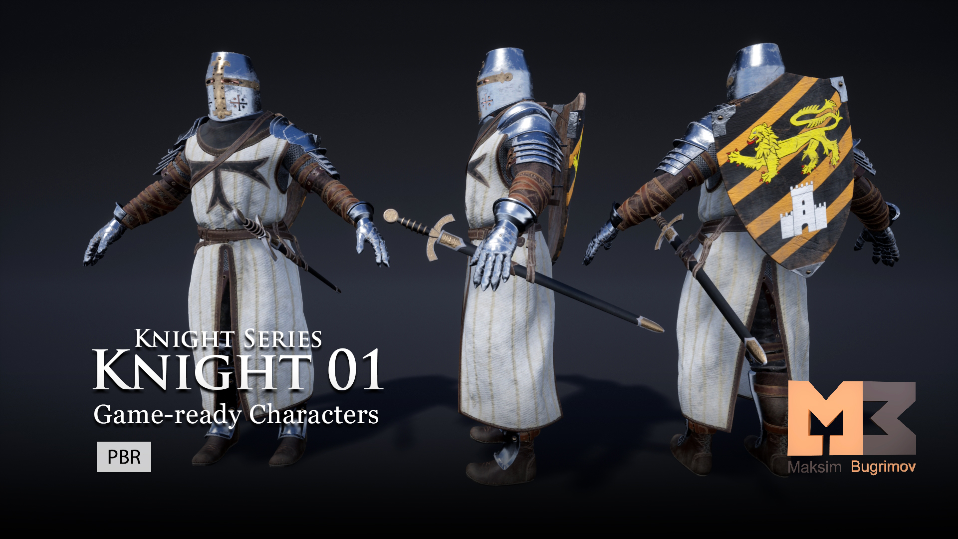 Knight 01 - iClone/Actor - Reallusion Content Store