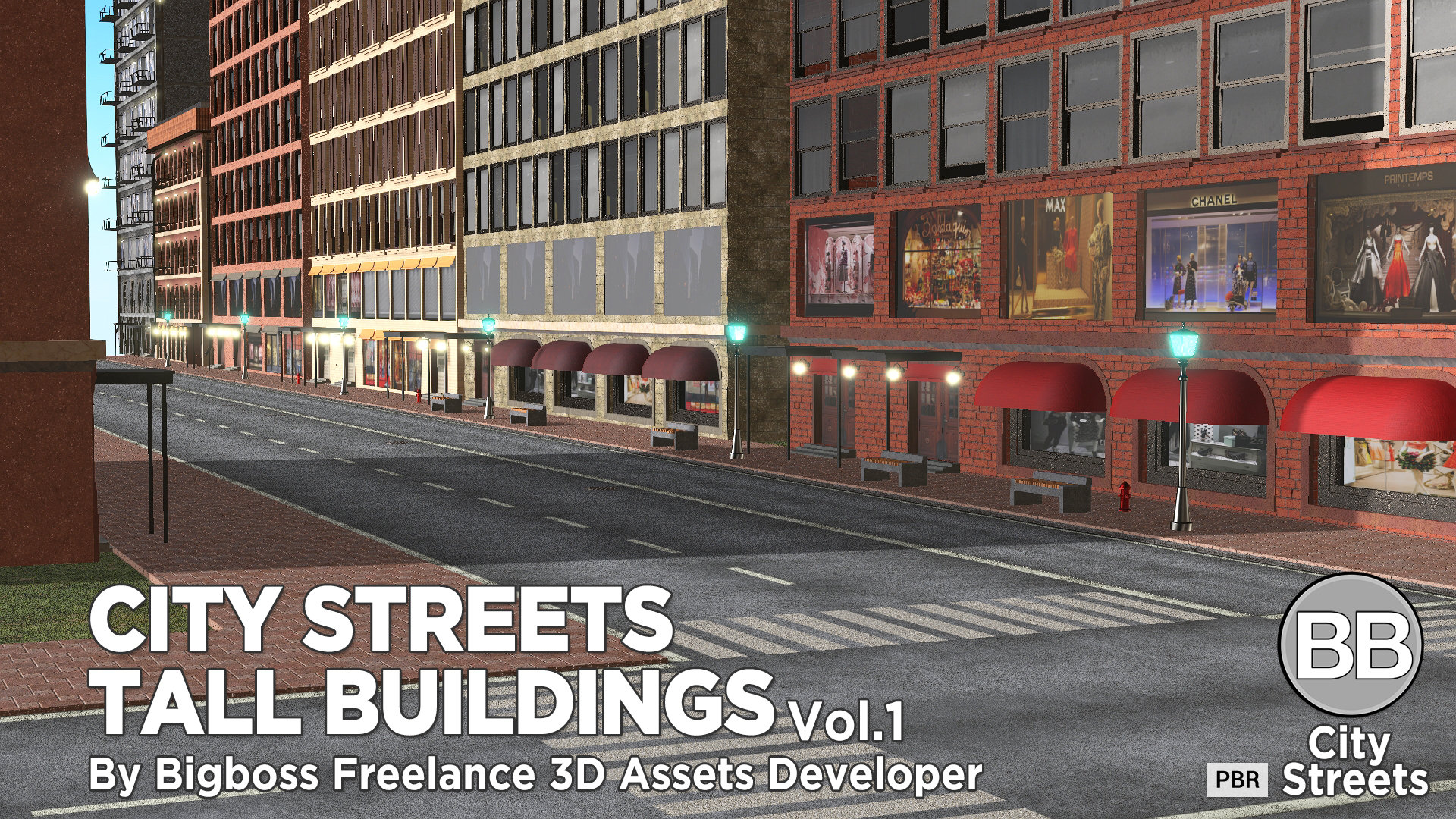 BB City Streets Tall Buildings Vol.1