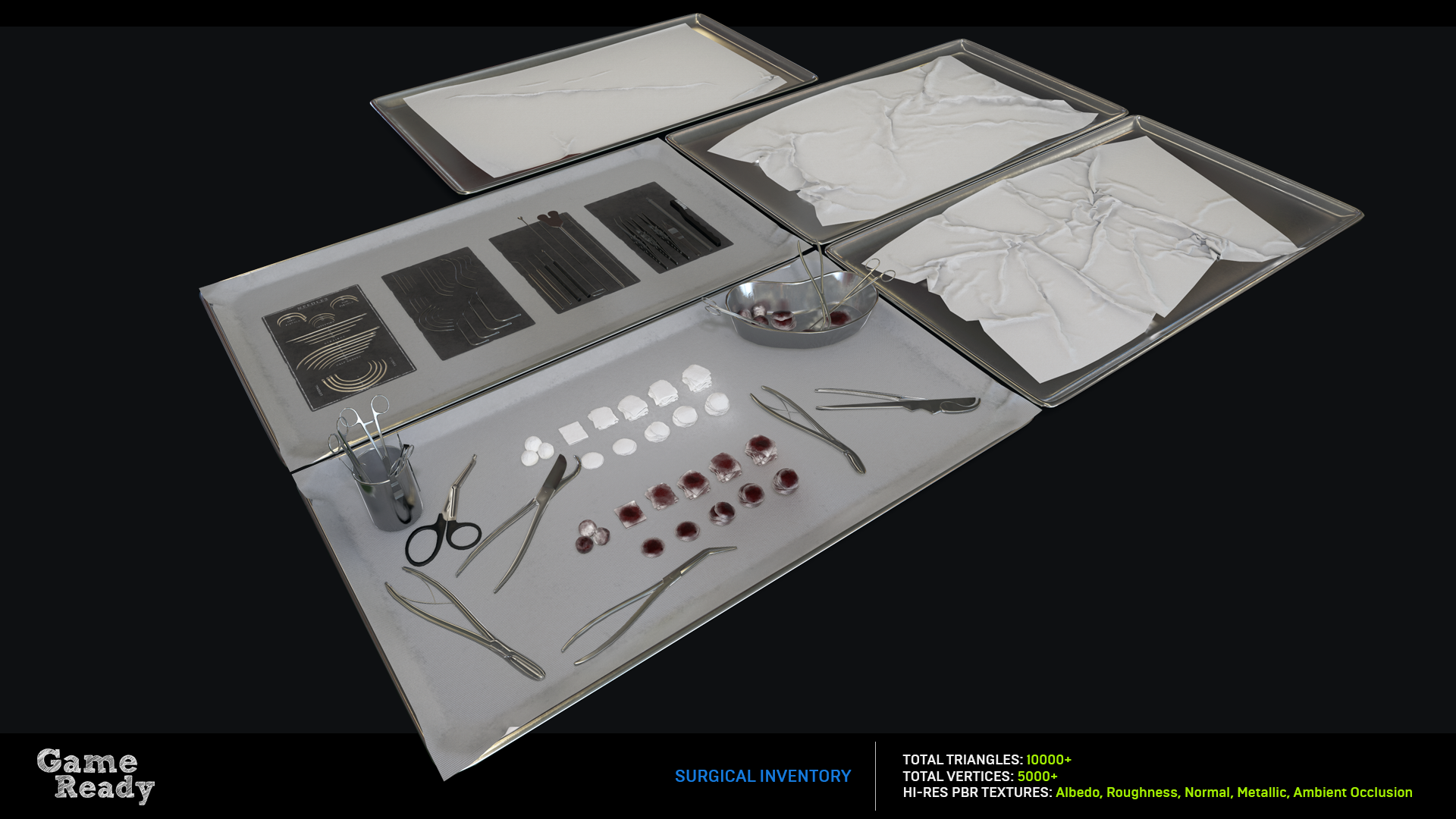 Morgue: Surgical Inventory (Medical Tools)