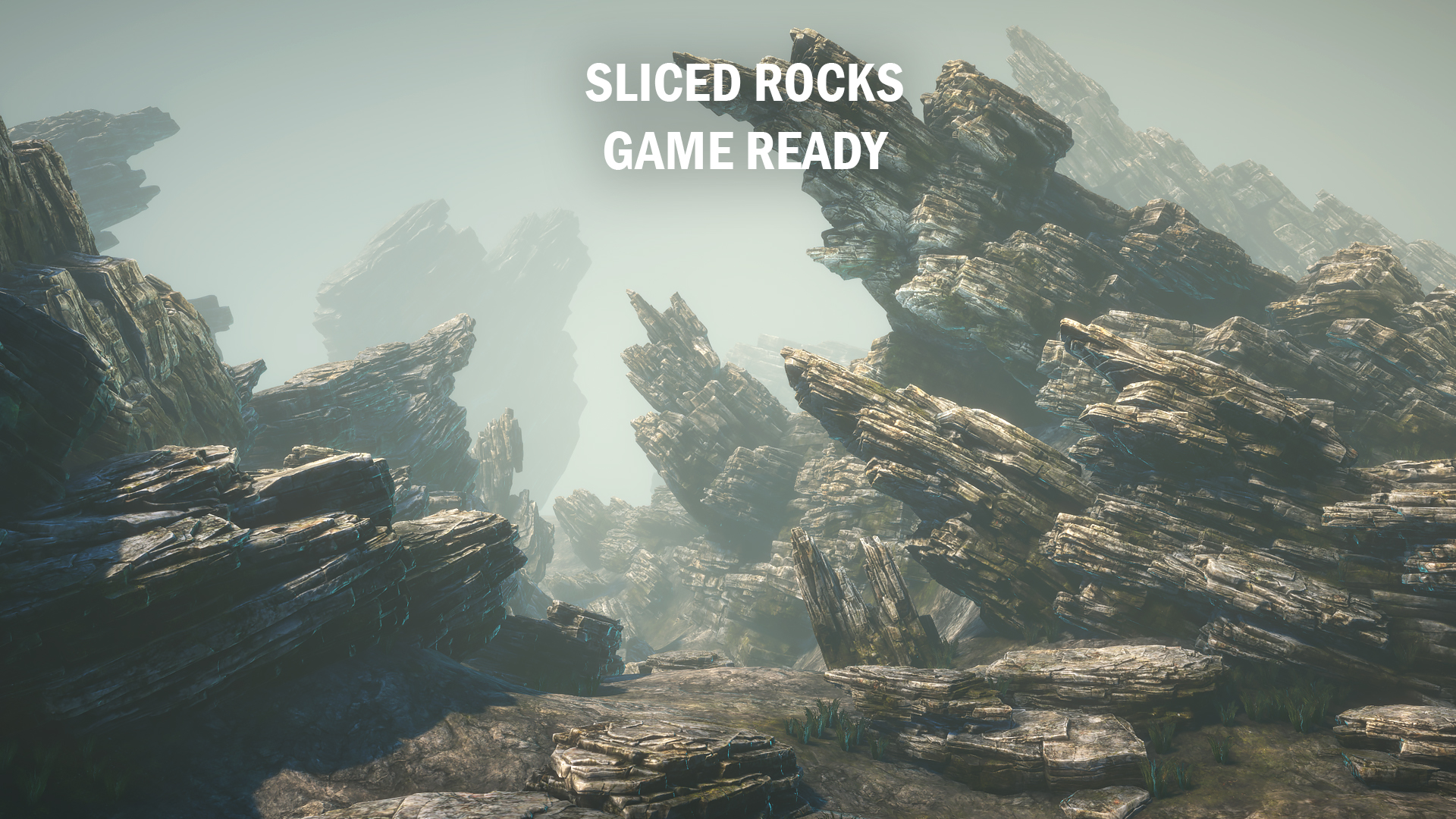 Sliced Rocks - iClone/Stage - Reallusion Content Store