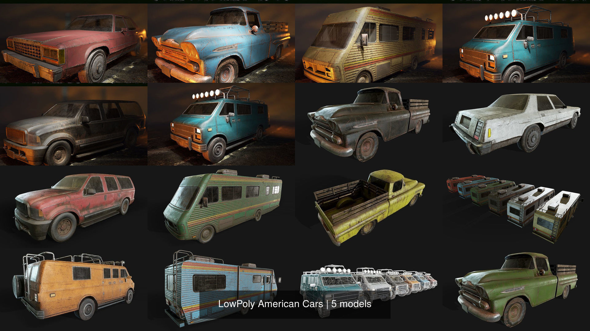 Old American Cars Collection