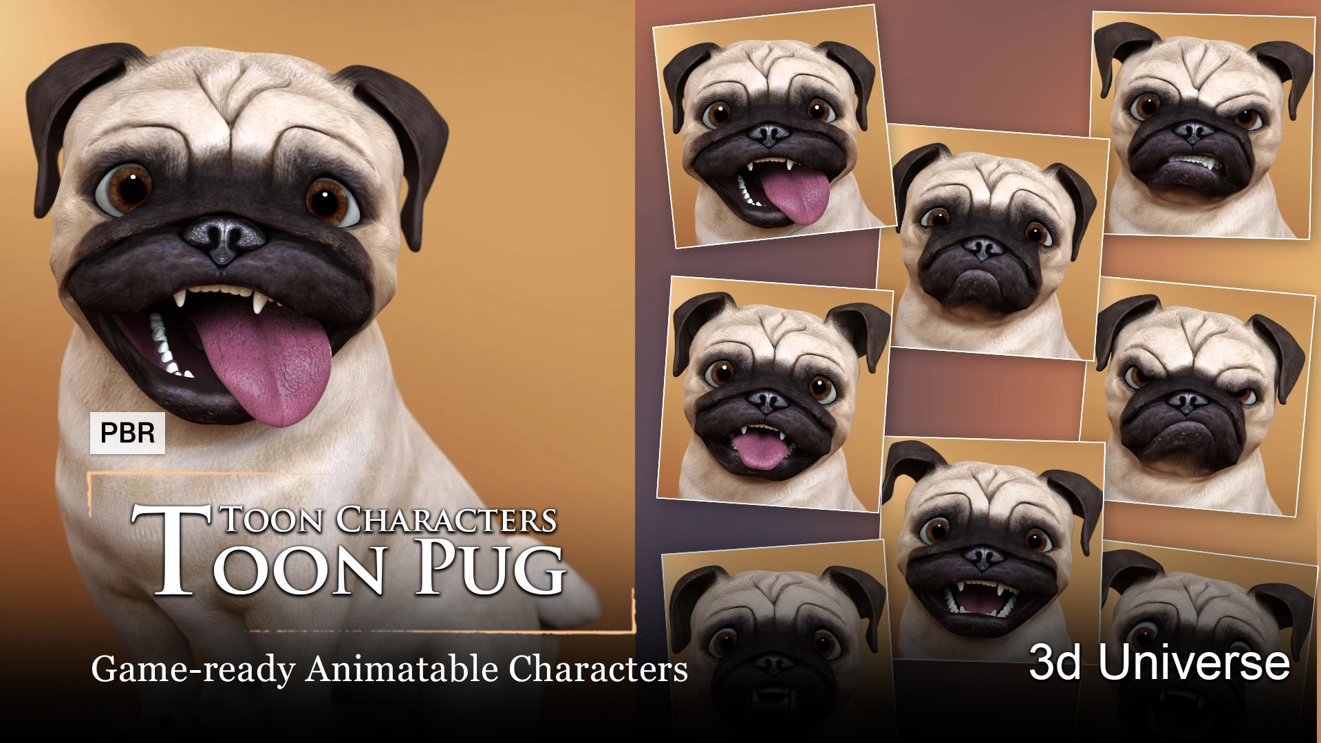 Toon Pug