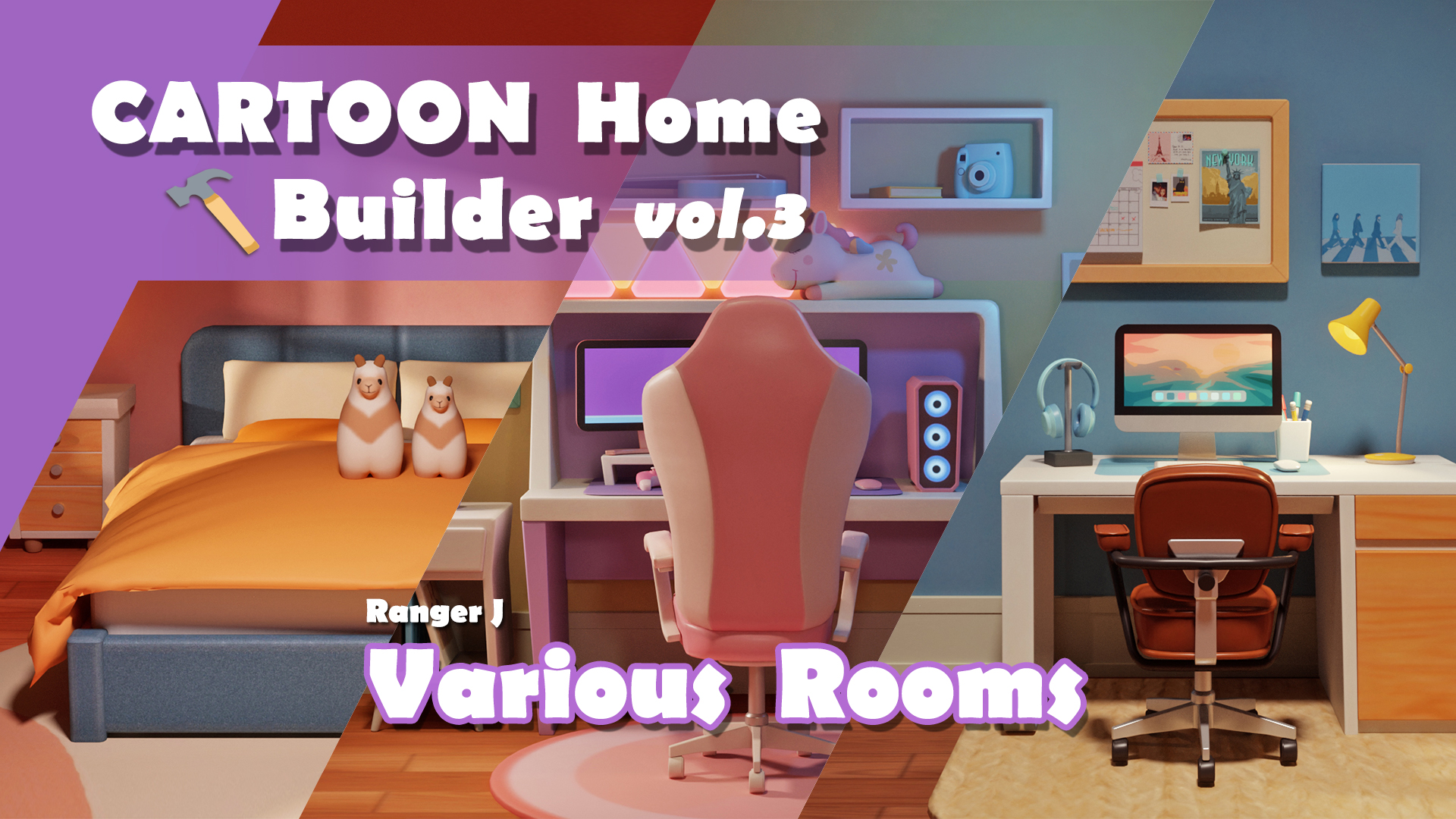 Cartoon Home Builder Vol.3 Various Rooms