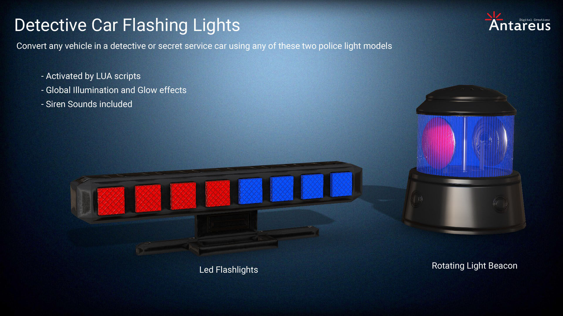 Detective Car Lights