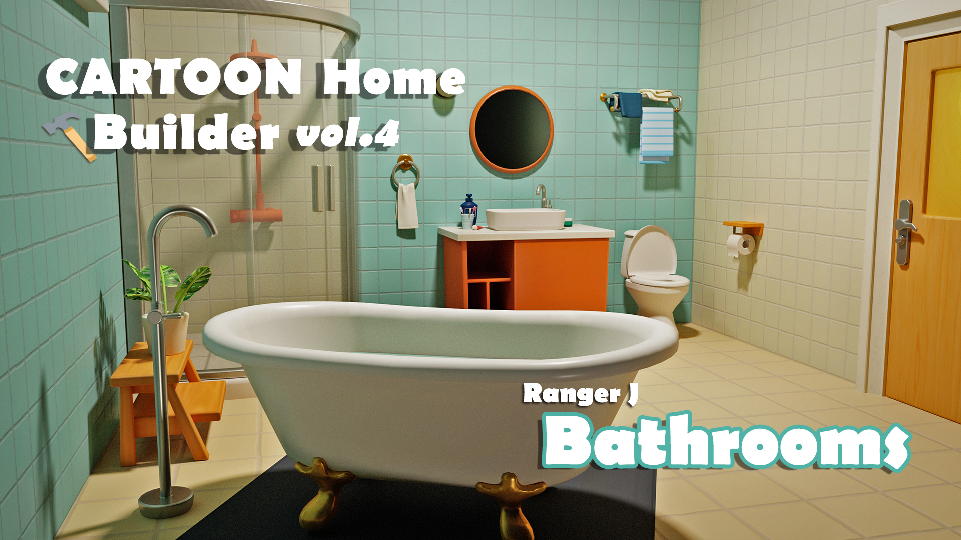 Cartoon Home Builder Vol.4 Bathrooms