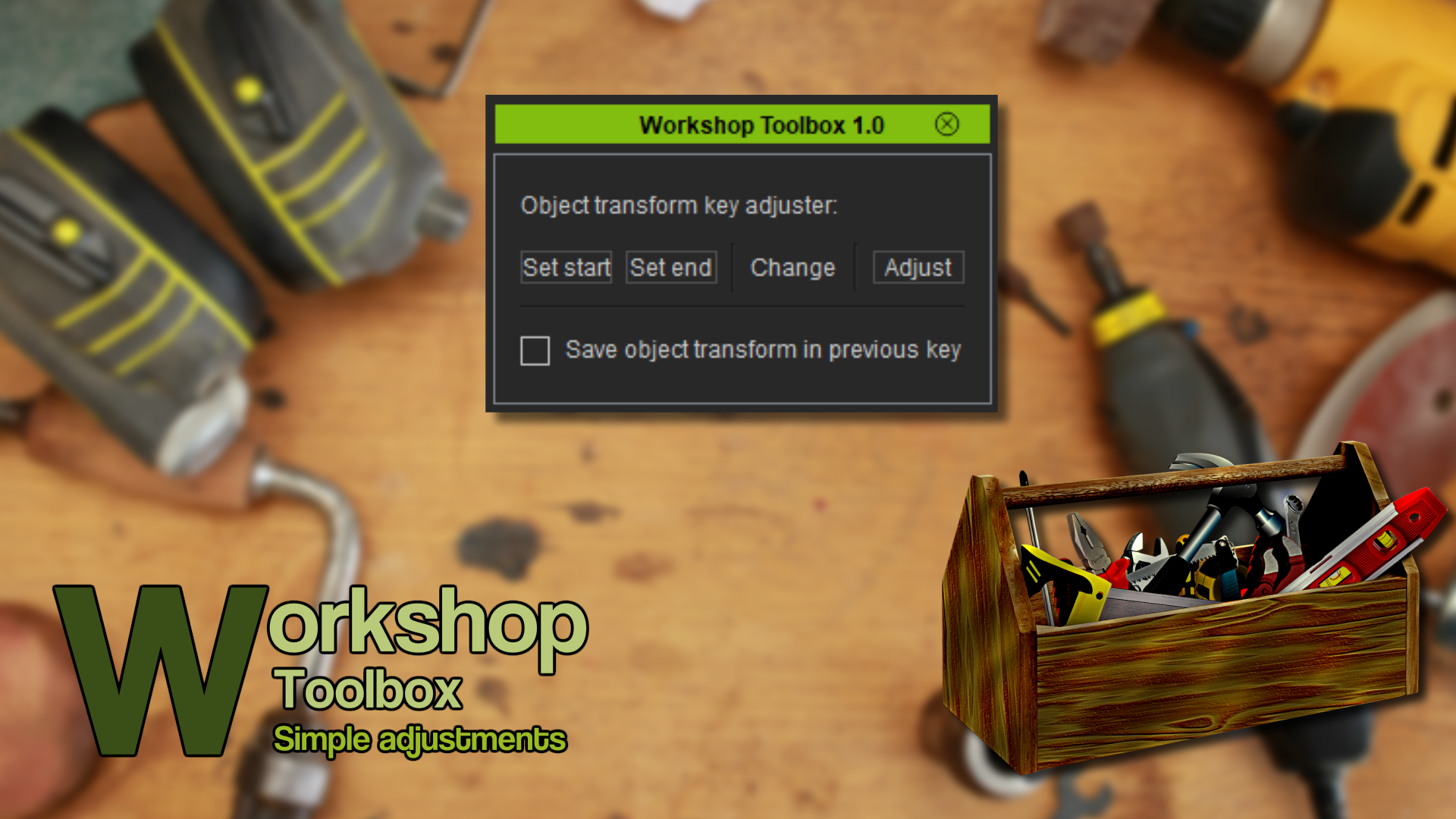Workshop Toolbox