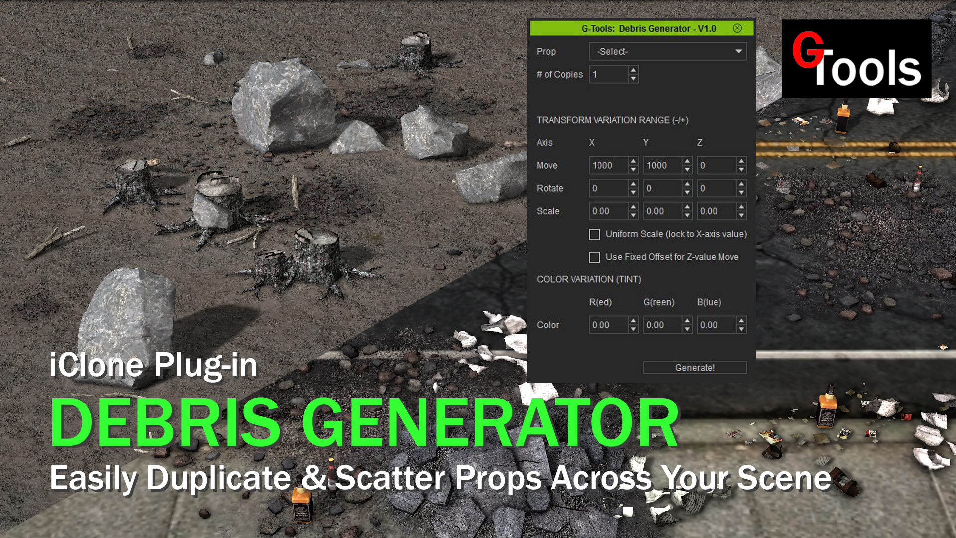 Debris Generator