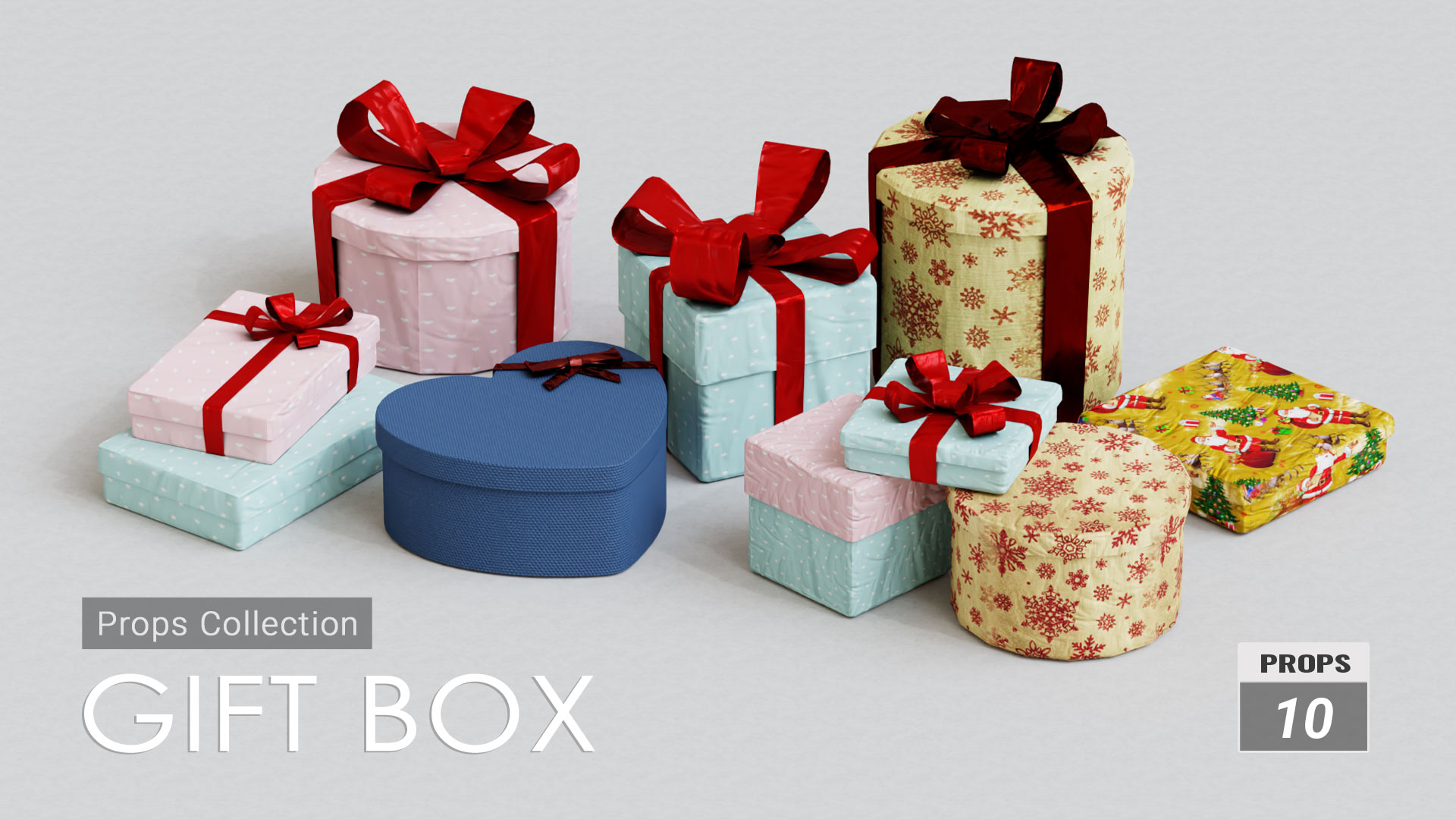 Props Collection - Gift Box - iClone/Scenes & Props - Reallusion ...